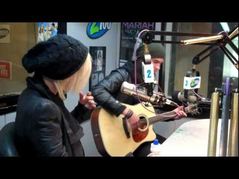 BC Jean Stopped By Z100 Portland To Sing To Brett!