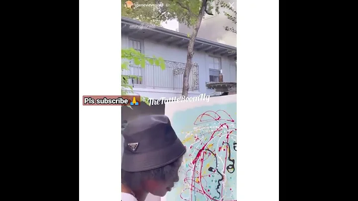 Genevieve Nnaji shares video of herself painting, following rumours #genevievennaji#shorts#viral