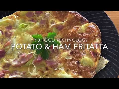 Video: Frittata Met Aardappelen En Ham