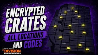 ALL Secret Encrypted Crates Locations IN The Division Resurgence