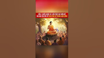 Chỉ với chiếc khăn tay, Đức Phật dạy các môn đồ bài học về cách ứng xử trong cuộc sống phần 2