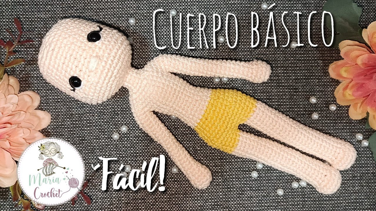 Hermoso Cuerpo Base Amigurumi 🌟🧶💖 Parte 1 / 2