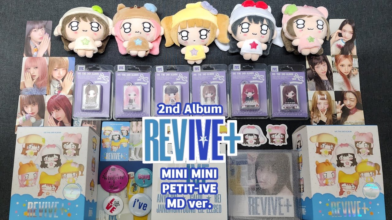 Unboxing] IVE - REVIVE + 2nd Album Part 2 (MINI MINI + PETIT-IVE +