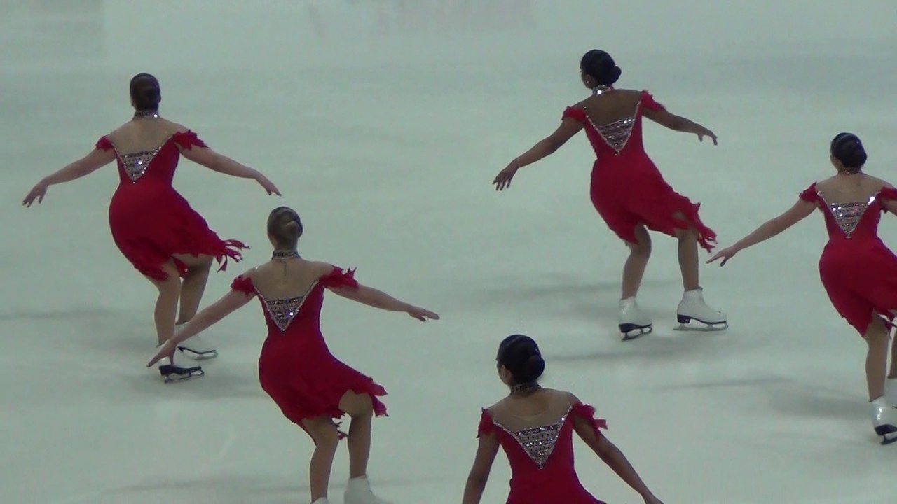 2017 Us Synchro National Skyliners Jr Free Skate Youtube