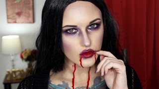 Glam Vampire Makeup Tutorial | Halloween 2015