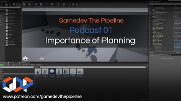 Gamedev The Pipeline Podcast 01: Design Doc and Importance of Planning