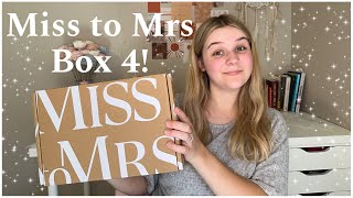 Miss to Mrs Bridal Box #4 Unboxing