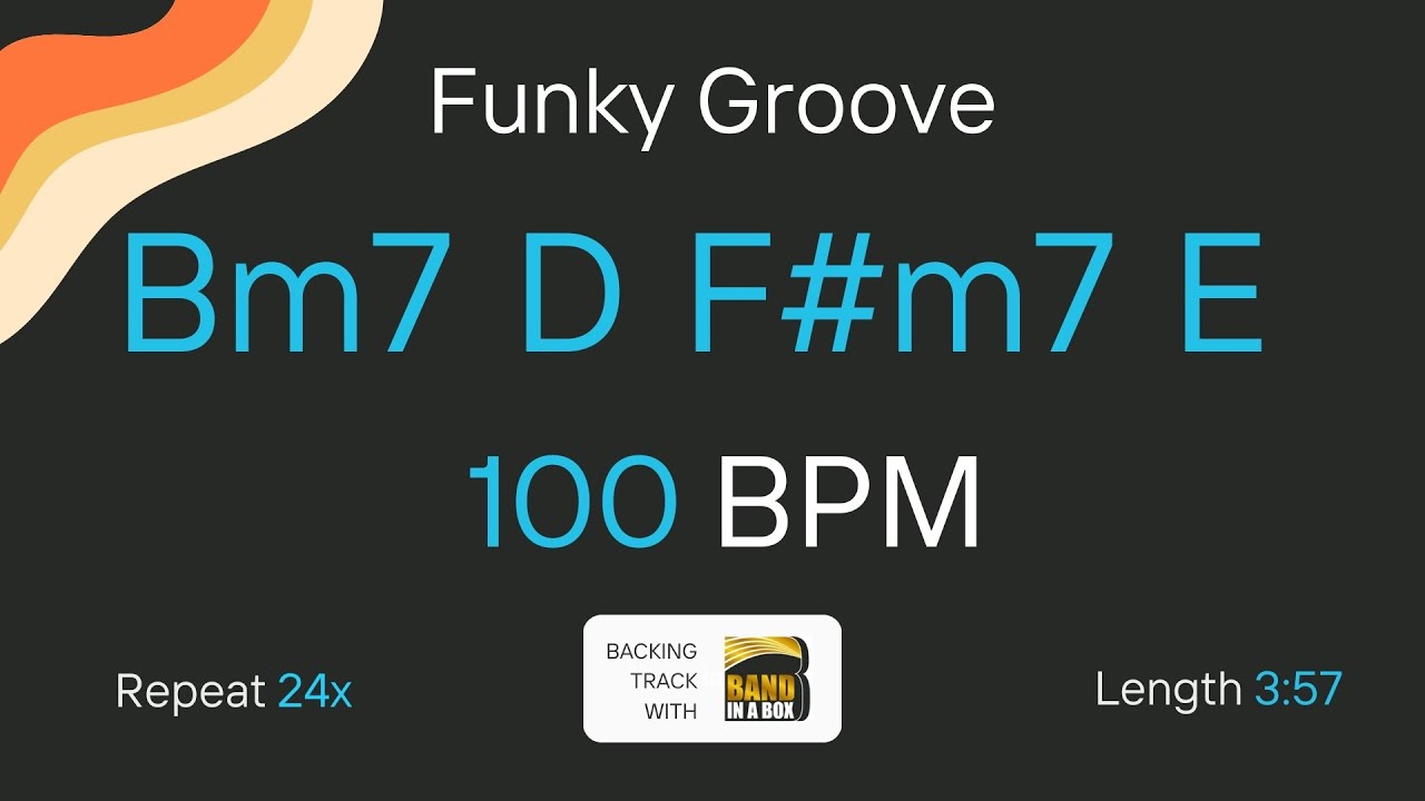 r&b jam track 100bpm am7 to d7 10 minutes with live... Funky Jam | "Get Lucky" Chord Progression | Backing Track | 100bpm ...