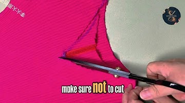 Easy Sewing Trick to Redesign Your Collar Shirt 💫