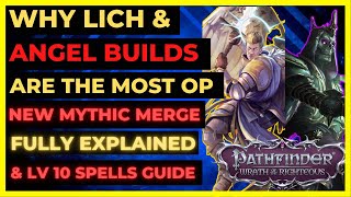 PF: WOTR EE -  Why LICH & ANGEL are MOST OP: New MYTHIC MERGE Guide & How To Get LV10 Spells! screenshot 4
