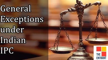 Criminal Law | Indian Penal Code | Chapter IV- General Exceptions