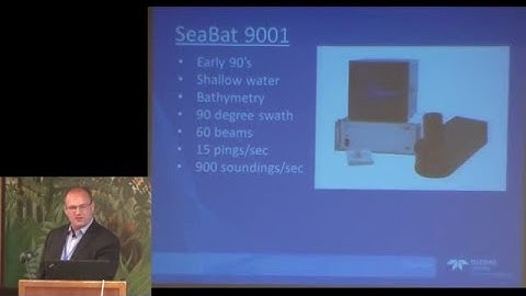 Video Paper: The history of the SeaBat Sonar
