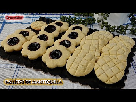 Video: Deliciosas Galletas De Mantequilla