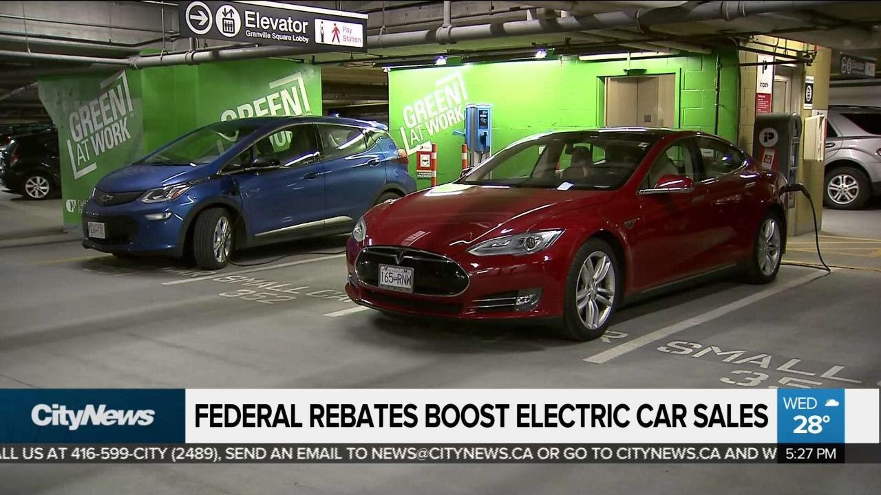 business-report-federal-rebates-boost-electric-car-sales-youtube