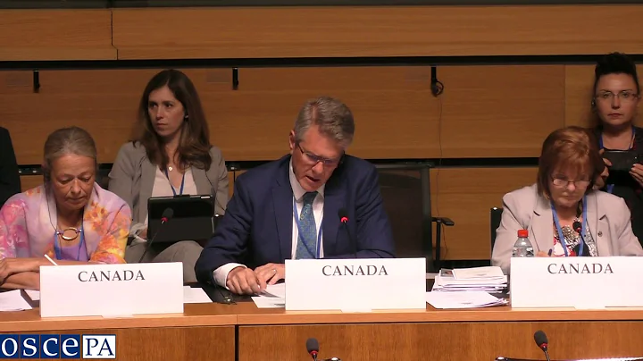 John Alday (Canada) Debate on the General Resoluti...