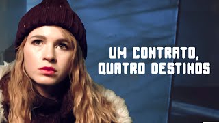 Um contrato, quatro destinos | Filme dublado completo | Filme romântico em Português