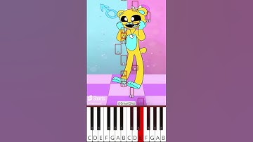 Gender swap (@SmartShiz) Poppy Playtime chapter 3 Animation - Octave Piano Tutorial