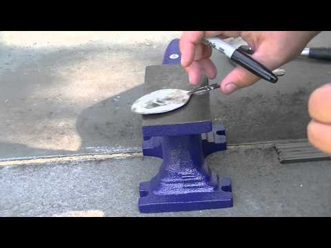 How to Stamp Spoons and Make a Garden Marker