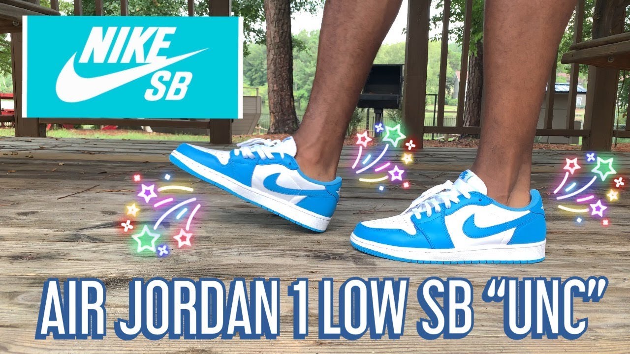 Air Jordan 1 Low Sb Unc Review On Foot Watch Before You Buy Youtube