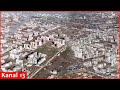 Terrible drone view of the city of Bakhmut destroyed by the Russian army