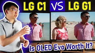 Hdtvtest Видео LG G1 vs C1 Comparison Review - Is OLED Evo Worth It?