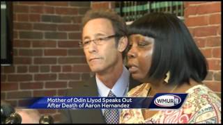 Mother of Odin Lloyd speaks out after Hernandez's death