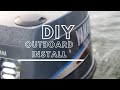 DIY Boat Project | HOW TO Install Yamaha Outboard Motor * Two Stroke RUNS AMAZING*