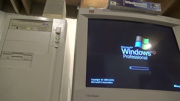 Upgrade Windows NT 4.0 to Windows XP Professional on Dual Pentium MMX 233MHz in the BACKROOMS