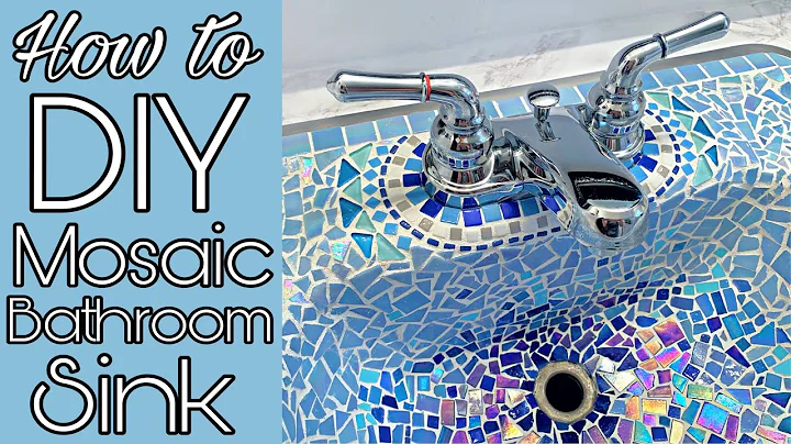 DIY Mosaic tile sink | Bathroom sink makeover - DayDayNews