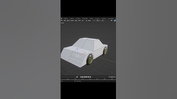 Creating low poly car in blender / Blender Tutorial / learn blender / Blender 3d / best softwere
