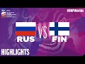 Russia vs. Finland - Semi-Final - Game Highlights - #IIHFWorlds 2019