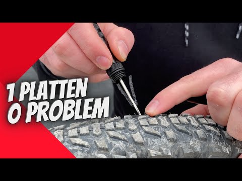 Video: Wie man eine Reifenpanne repariert
