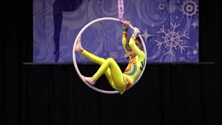 Студия воздушной гимнастики "Жар-птица" - Кошлякова Мария, дебют
