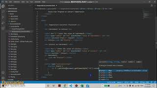 Javascript Program to Convert the Temperature (Fahrenheit to Celsius) (Celsius to Fahrenheit)