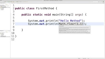 JAVA method - 2. 이미 익숙한 메소드