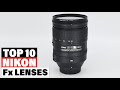 Best Nikon FX Lenses 2022 [Top 10 Picks Reviewed]