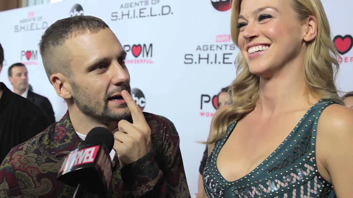 Adrianne Palicki & Nick Blood  Marvels Agents of S...