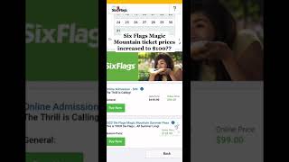 The top 20+ six flags magic mountain ticket prices