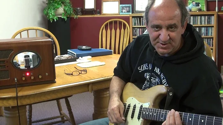 D-Lab 6L6 Retro Antique Tube Radio Guitar Amp Demo