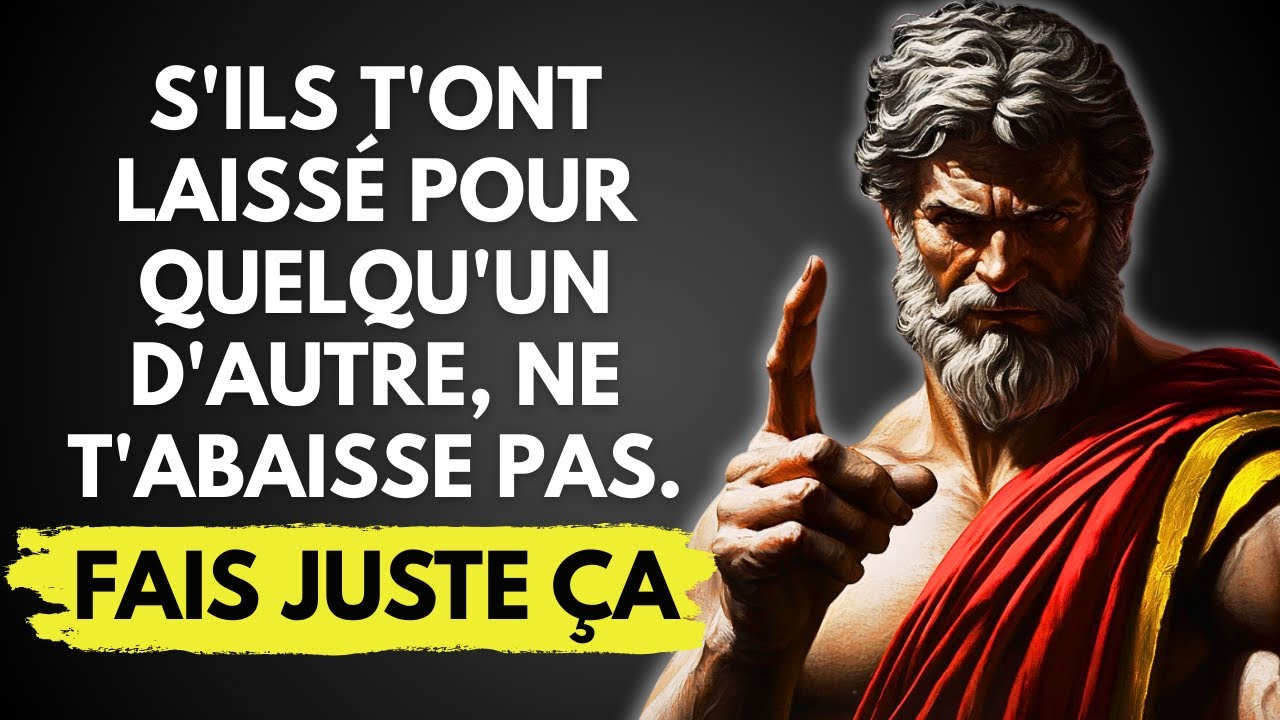 Fais-lui Regretter de T’avoir Remplacé - La Vengeance Stoïque Qui Fait Mal en Silence -STOÏCISME.