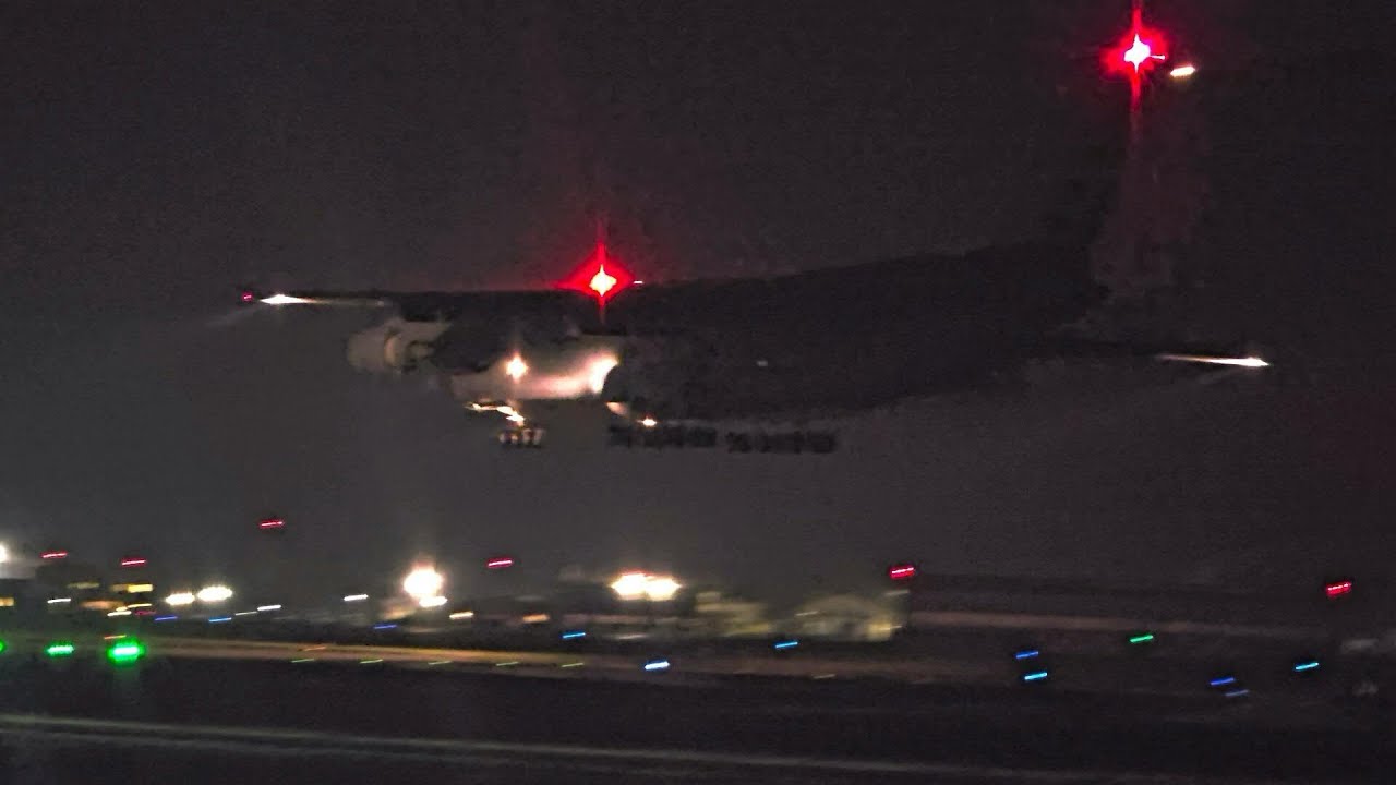 US military transporter lands at UK air base as Middle East war | AFP