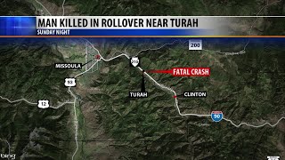1 killed in crash east of Missoula