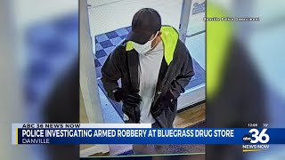 Danville Police searching for robbery suspect