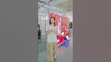 Replace damaged LED modules. #leddisplay #ledvideowall