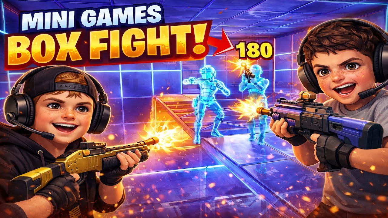 Mini Boxfights Mini Games Box Fight - YouTube