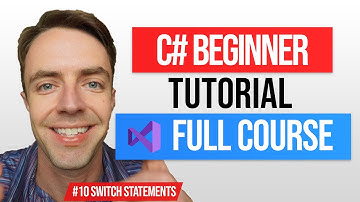 C# Tutorial For Beginners & Basics - Switch Statements