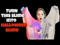 Turn THIS Slime into HALLOWEEN Slime Challenge!