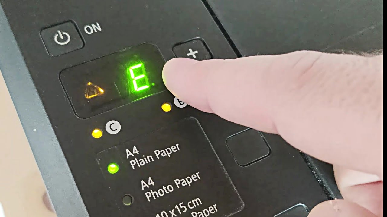 How to Fix Error E05 in Canon Inkjet Printers
