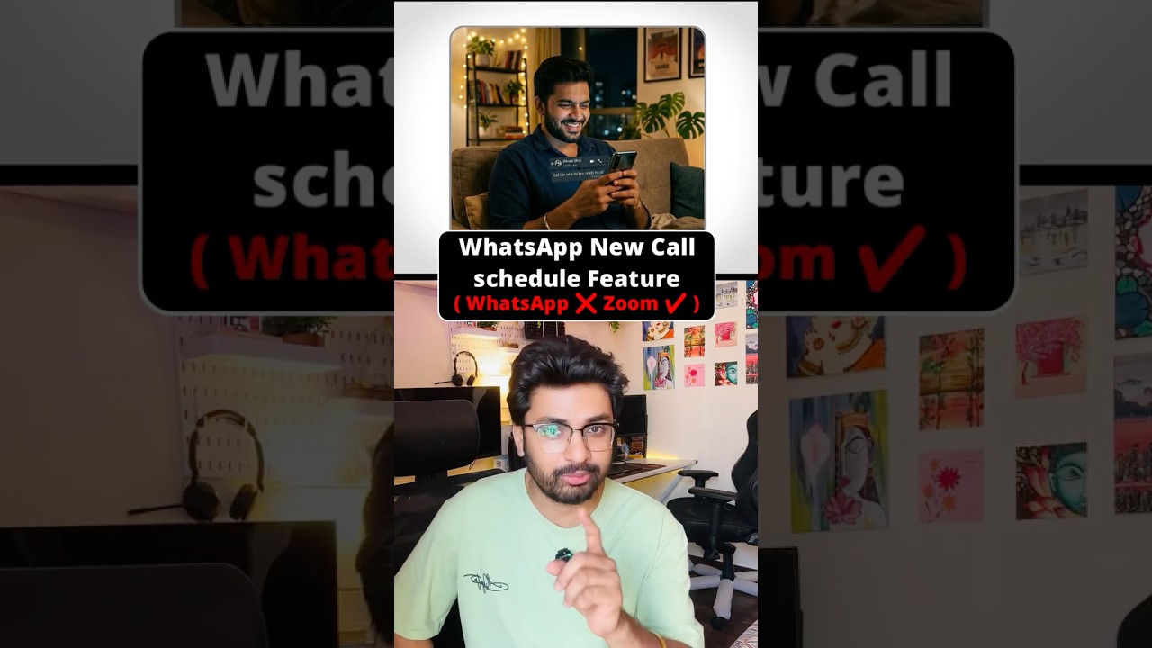 Whatsapp new call schedule feature