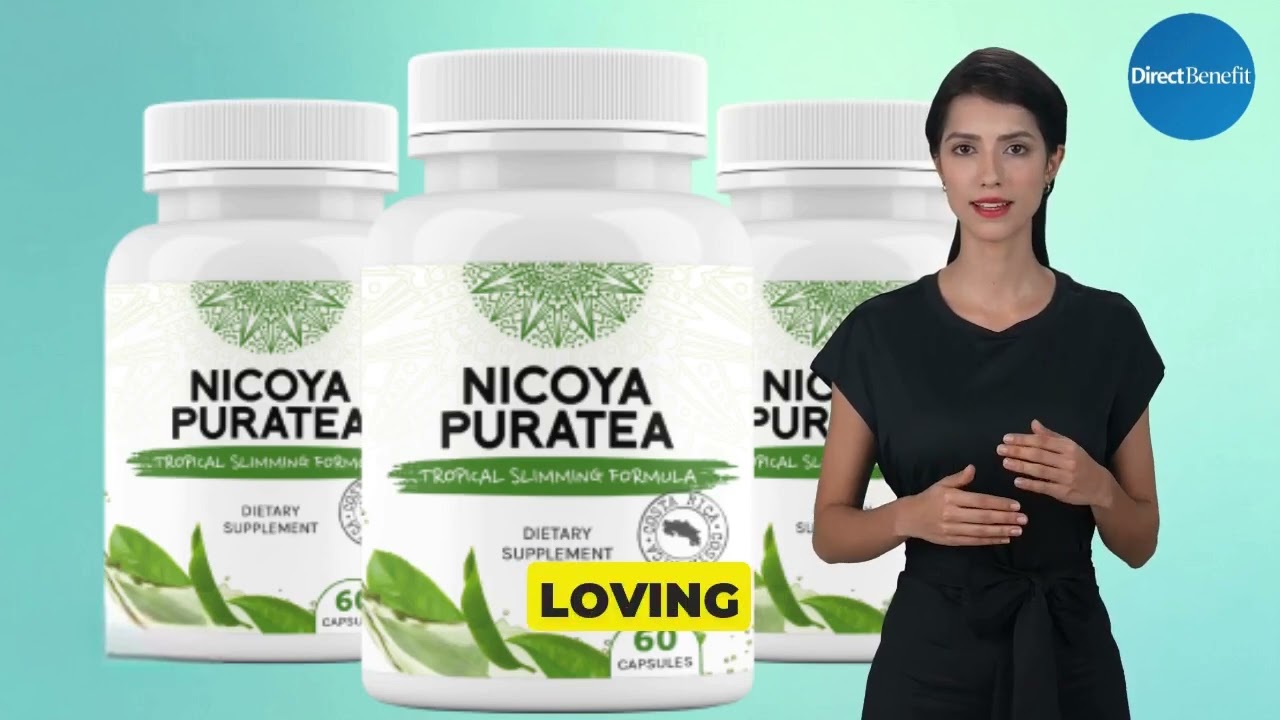 Nicoya PuraTea Natural Fat Burner Lose Weight Fast with Herbal Detox